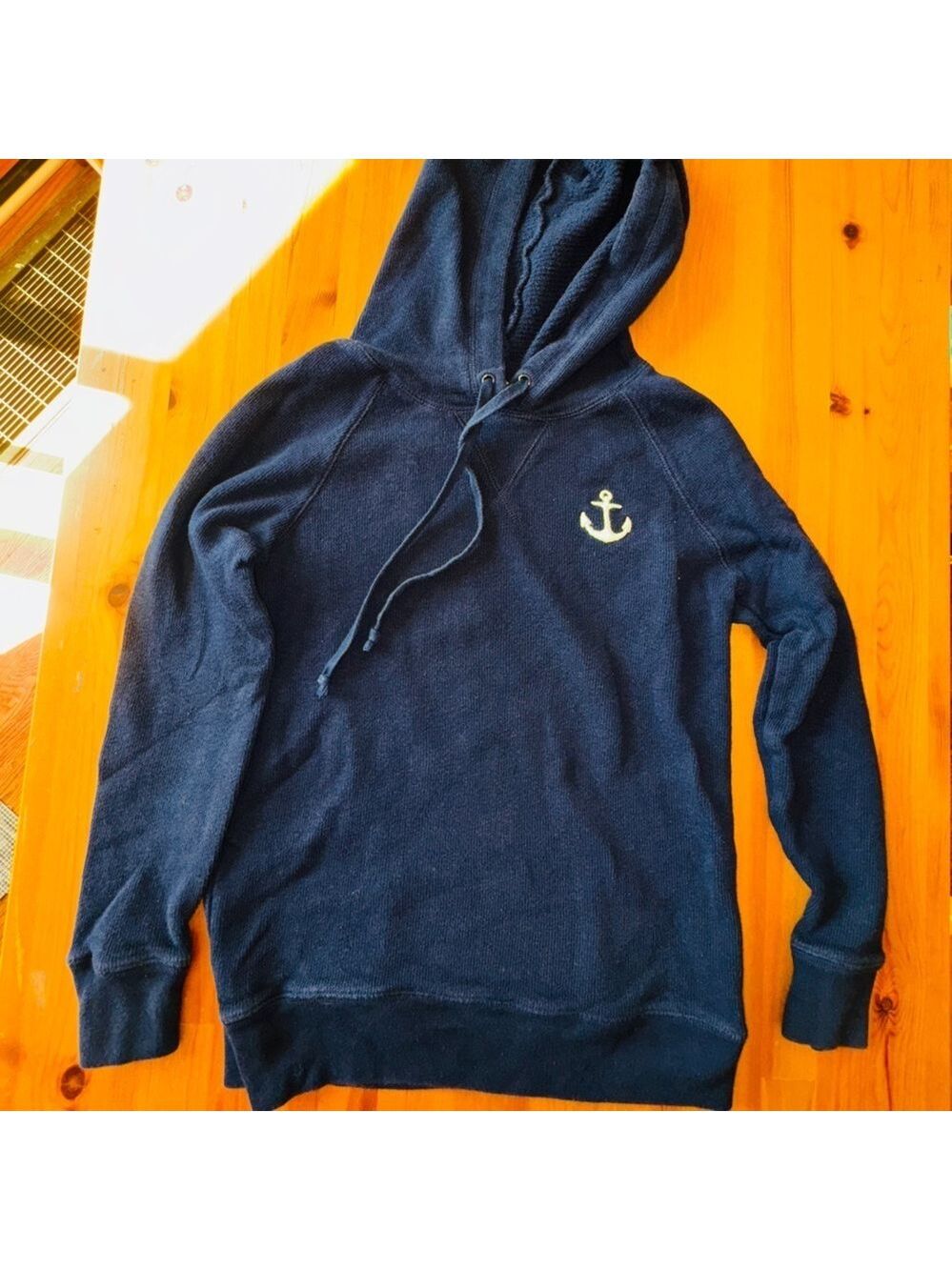 Jcrew ship anchor hoodie